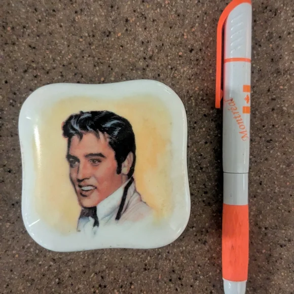 Elvis Presley Ceramic Trinket Music Box - Picture 5 of 5